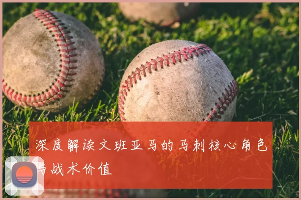 深度解读文班亚马的马刺核心角色与战术价值