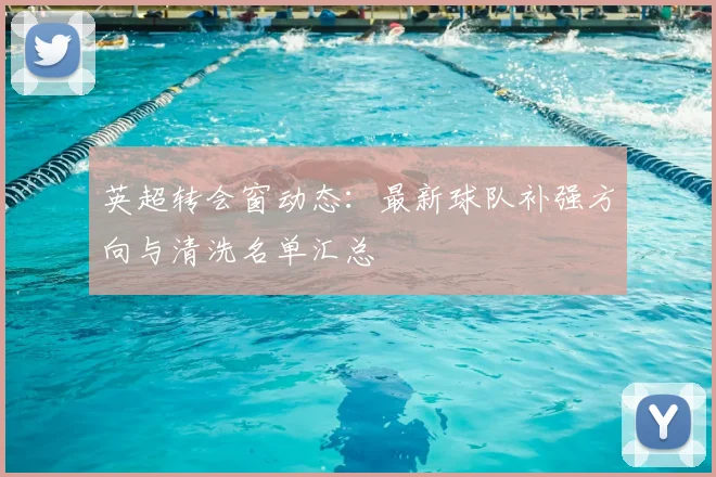 英超转会窗动态：最新球队补强方向与清洗名单汇总